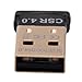 HDE Bluetooth v4.0+EDR Adapter Dongle Ultra Mini USB 2.0 Wireless Converter with Integrated Antenna for Windows Mac and Linux