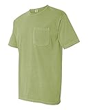 Comfort Colors Men's Pigment-dyed Shirt 6030 (L, Celedon)