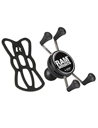 Ram Mount Cuna Soporte para pelota de X GRIP teléfono celular iPhone con 1 Inch   Embalaje universal   Negro, Negro