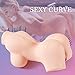 Fondlove Lifelike Sex Doll Male Masturbator Toy with Vagina and Anus, Realistic Male Sex Toy for Men Maturbation, 3D Love Doll with Pussy Ass Butt and Torso