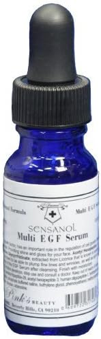 Sensanol Multi EGF Serum, Whitening, Repariring Damaged Skin, Softening Scar Tissue, Anti-wrinkle 0.5 fl.Oz.(15ml)