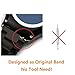 Gear S2 Classic Watch Band (SM-R732), eLander™ Stainless Steel Metal Strap Bracelet Replacement for Samsung Galaxy Gear S2 Classic (Only for Classic Version) – Black