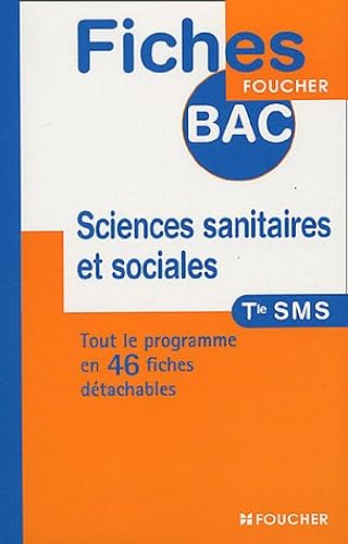 Download Sciences sanitaires et sociales Tle SMS PDF
