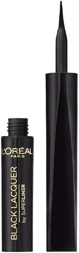 L'Oreal Paris Super Liner Black Vinyl Liquid Eye Liner Long Lasting Precision view 2