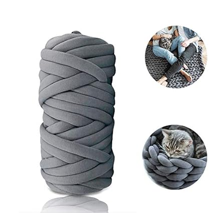 AUTOECHO für OHHIO Wolle Garn mit warmen Handbuch gewebte Decke Merino Super Chunky Kern Garn Runde Tuch Hand-gemacht grobe L