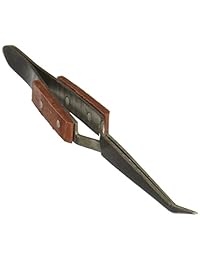 Curved punta pinzas Cruz Lock Joyeros Herramienta De Soldadura