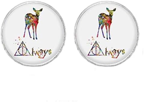 Always Stag Patronus Earrings