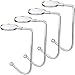 Boao Christmas Stocking Holders for Mantle, Metal Hooks Hanger Purse Hook Hanger Xmas Stocking Hangers Christmas Safety Hang Grip Stockings Clip for Fireplace Christmas Xmas Party Decoration