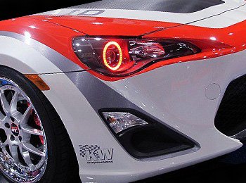 New Subaru BRZ Multi-Color Changeable LED Halo-Angel Eye Rings kit