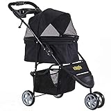 VIAGDO Pet Strollers for Small Medium Dogs