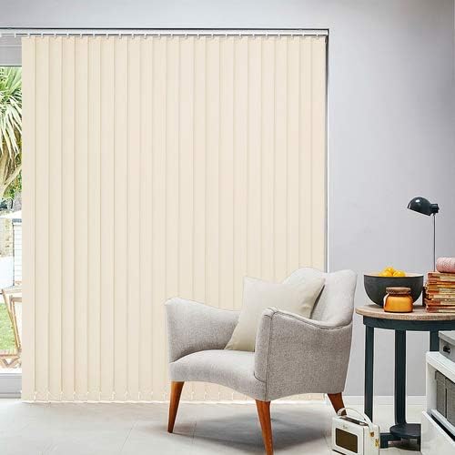 MSR Fabric Vertical Blinds (3ft, 4ft, Cream)