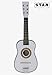 Star Kids Acoustic Toy Guitar 23 Inches Color White, MG50-WH