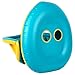 Here Fashion Baby Pool Float Inflatable Swimming Ring with Safety Seat Adjustable Sunshade Canopy for Infant Toddler
