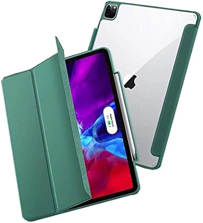 Amazon 背面透明 Ipad Pro 11 12 9 インチ ケース ペンホルダー クリア Apple Pencil 収納 充電対応 Ipad 7 6 5 Air Pro 10 5 Mini 5 4 スマート カバー お洒落 新型 アイパッド 10 2