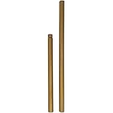 KCO Lighting M14 Threaded Extension Rod 7.89“ and 11.8" Brass Gold Extension Rods Lighting Fixture Downrods Stems Chandelier 