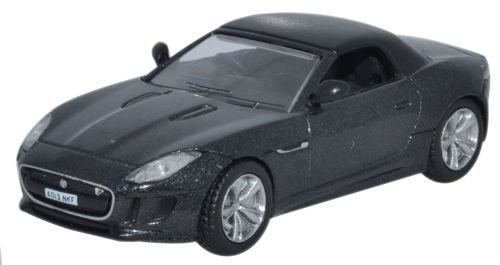 Oxford Diecast 76FTYP004 Jaguar F Type Stratus Grey
