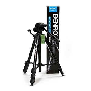 Benro T880EX 146 cms Digital Tripod Kit, Black