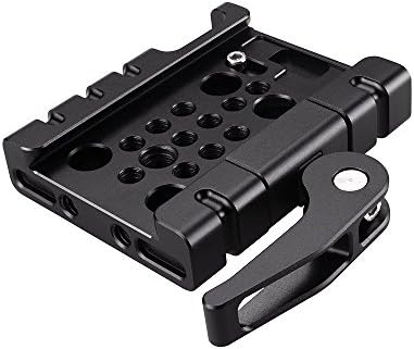 FOTYRIG Quick Dovetail Mount Quick Release Plate Adapter for DJI Ronin-M Stabilizer Gimbal Baseplate