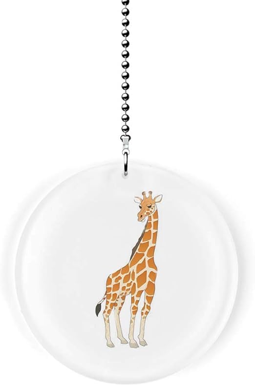 Standing Giraffe Fan Light Pull Ceiling Fan Pull Chain Ornaments