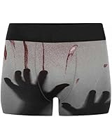 InterestPrint Mens Boxer Briefs Underwear Bloody Hand Murder XXXL