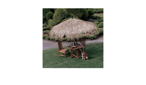 Amazon Com 10ft Authentic Palm Thatch Tropical Thatch Umbrella Cover Patio Umbrella Covers Garden Outdoor