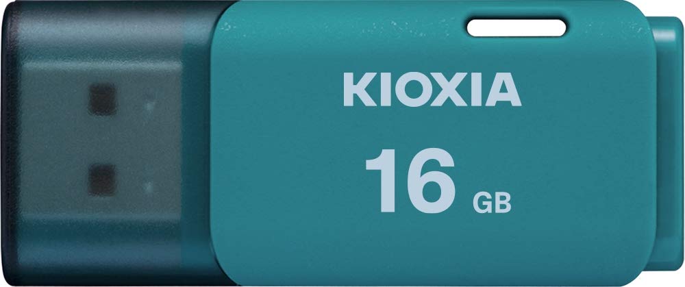 KIOXIA 16GB TransMemory U202 USB 2.0 Flash Drive, Blue