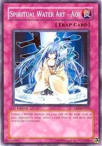 Yu-Gi-Oh! - Spiritual Water Art - Aoi (CRV-EN051) - Cybernetic Revolution - Unlimited Edition - Common