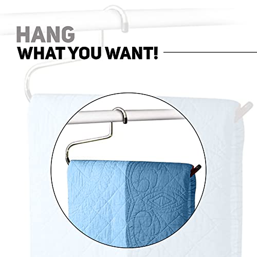 BuyDBest Stainless Steel Hanger Set of 9, Heavy Duty Hanger, Hanger