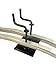 MMT Snowmobile Trailer Ski Tie Down Hold Down Bars Pair Black with Crank and Plate