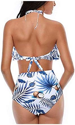 Douleway Famille Maillot De Bain Bikini Maman Et Fille Halter Ruffles Evider A Bretelle 2 Piece Beachwear Maillot De Bain Bebe Fille 2 Ans Fille Maillots De Bain Eng Bouldermicrofinance Org
