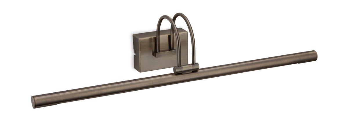 Firstlight Products Lisa LED Picture Light, Metal, Antique Brass