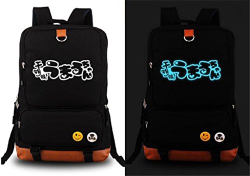 Siawasey Japanese Anime Cosplay Luminous Laptop Daypack Backpack Shoulder Bag School Bag