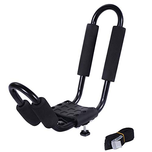 Vehicle Water Sport Board Rack, 2 Pair Canoe Boat Kayak Roof Rack