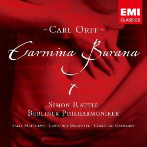 Amazon オルフ カルミナ ブラーナ 期間限定盤 ラトル サイモン ラトル サイモン 交響曲 管弦楽曲 協奏曲 音楽