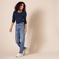 Amazon Essentials Women's Long-Sleeve Crewneck