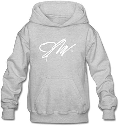 Mumogu Youth Jake Paul Signature Drip Hoodie Sweatshirt Suitable for 10-15yr Old S Gray