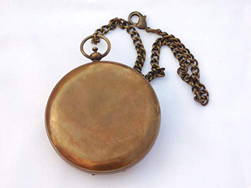 2 NEOVIVID+Brass+Sundial+Compass+Leather