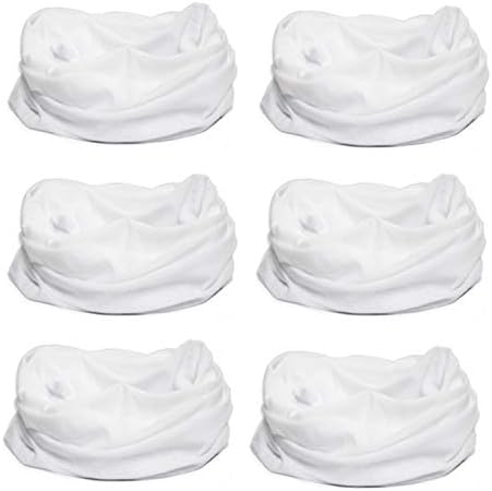 DEMIL 6PCS/8PCS/12PCS Seamless Headband Bandanas Headwear for Men&Women Scarf