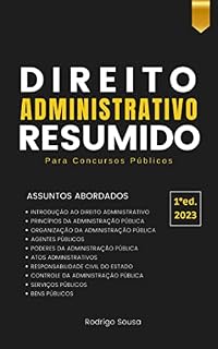 Livro Direito Administrativo Resumido : Para Concursos Públicos