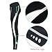 Women's Cycling Pants 3D Padded Compression Tight, Long Bike Bicycle Pants with Wide Waistband