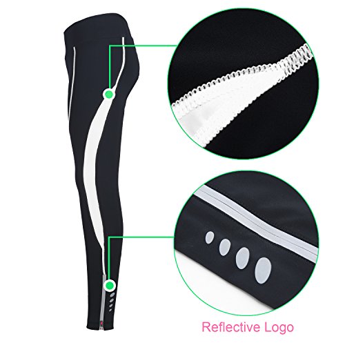 image for spoear Women's Cycling Pants 3D Padded Compression Tight, Long Bike Bi