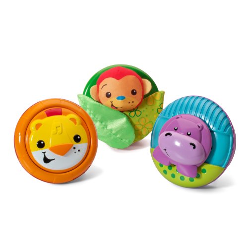 Infantino Pop & Play 3 Count Activity Pods, Jungle