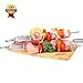 DJHFNC nc 8 Packs BBQ Skewers, 17.7