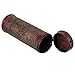 BQLZR Round Wooden Retro Vintage Wine Bottle Travel Storage Box Wine Bottle Case Holder Carrier