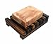 Dark Brown Hawaii Style Bathroom Sink Deck Soap Holder Wooden Soap Dish Rectangular Hand Craft Natural Soap Holder