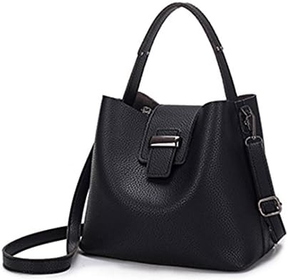 Ultra Thin Pu Leather Women Bags Famous Tote Solid Handbags Simple Messenge Bag Arrivals Black 25.5cm