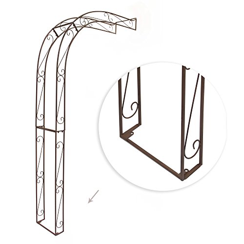 Rankhilfe "Halbbogen", Rosenbogen Halbbogen, Pflanzenstütze, Gartenhalbbogen – Bild 6