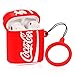 Gift-Hero Case Compatible with Airpods 1&2 Soft Silicone Cute,Cartoon 3D Fun Drink Funny Cool Kawaii Designer Kits Character Skin Fashion Drink Chic Cover for Girls Boys Kids Teens Air pods (Red Cola)