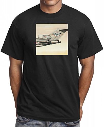 Beastie Boys Licensed To Ill T-Shirt Brass Monkey Hip Hop T-Shirt Rap (3XL, Black)