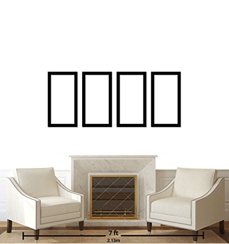 Creative Picture Frames 11x22-inch Black Newspaper Frame with Glass Face to Hold 11 x 22" Assorted Media Includes Installed Wall Hangers